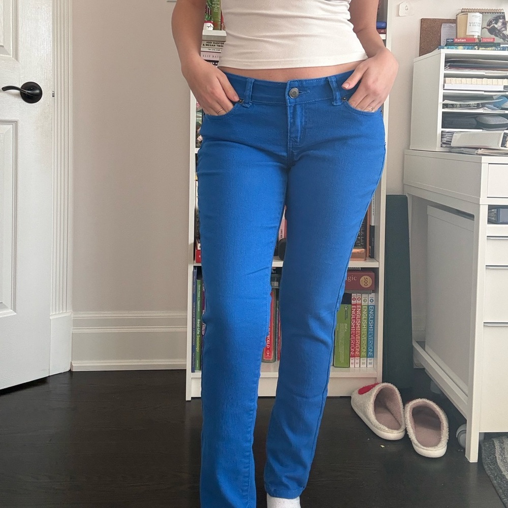 Rue21 Vibrant Blue Women's Skinny Jeans